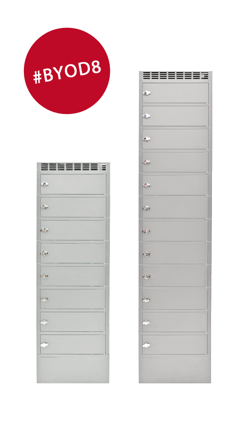 Mobile IT Schließfächer für Tablets, iPads an der Schule - illtec.com