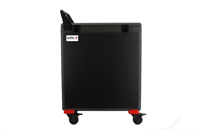 ILLTECxCompact Charge Trolley für Unternehmen zur mobilen Aufbewahrung und Bereitstellung von Laptops und Tablets